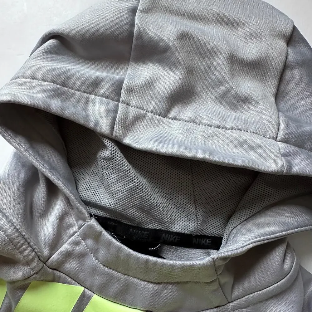 Nike Drifit Color Block Hooded Sweatshirt - Size Medium